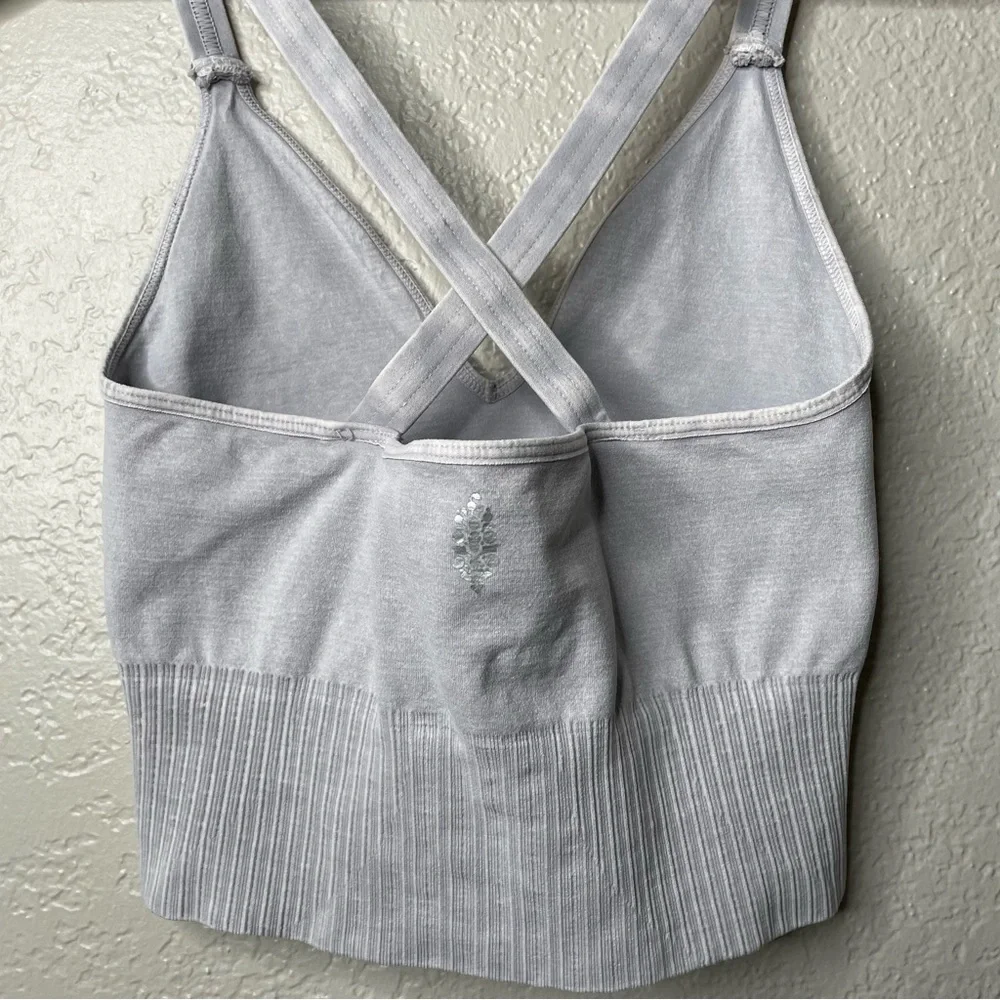 FP Movement Free People Good Karma Crop Top Tank Sports Bra Workout - Picture 6 of 8